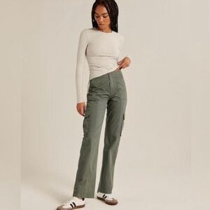 Abercrombie Curve Love Cargo Pants